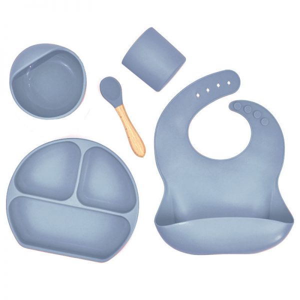 5 Piece Silicone Feeding Set - Image 6