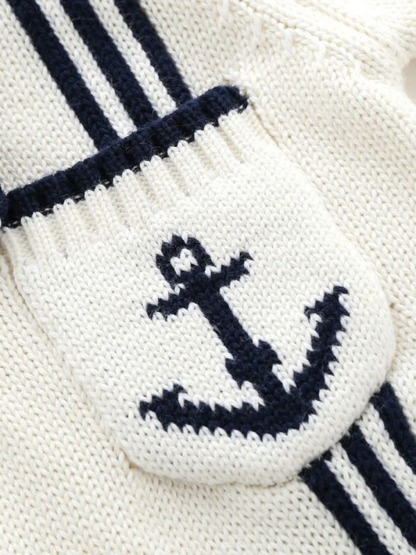 Sailor Knit Jumpsuit - Image 4