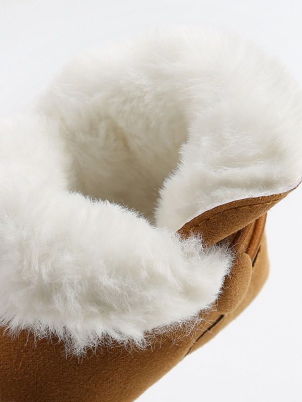 Fur Winter Boots Brown - Image 3