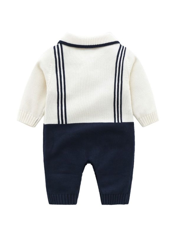 Sailor Knit Jumpsuit - Image 3