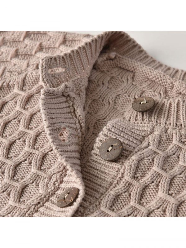 Ribbed Knit Cardigan - Image 5