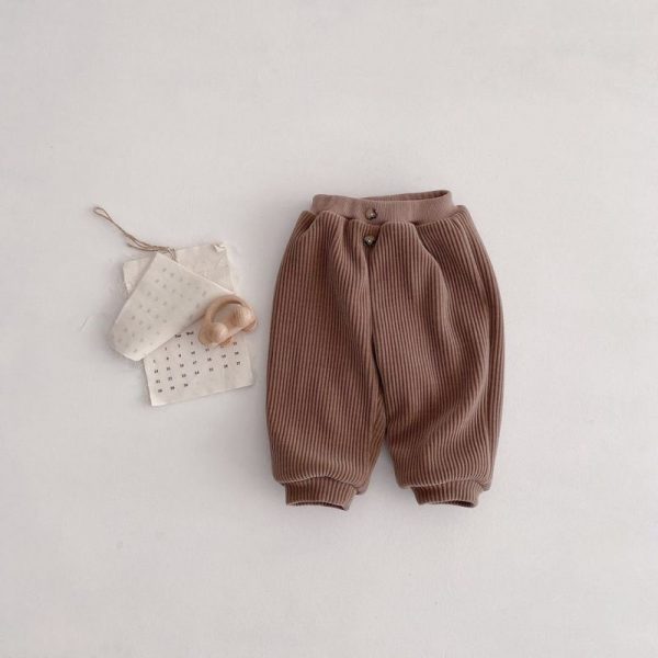 Knitted Pants Brown