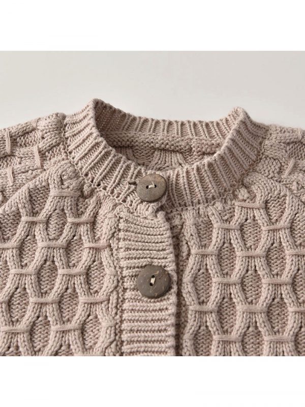 Ribbed Knit Cardigan - Image 6