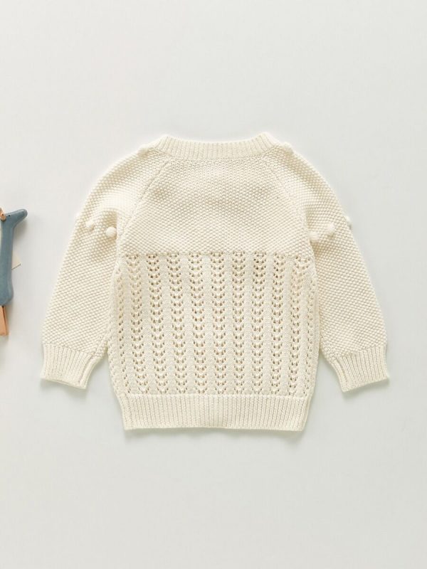 Pom Pom Knit Cardigan - Image 3