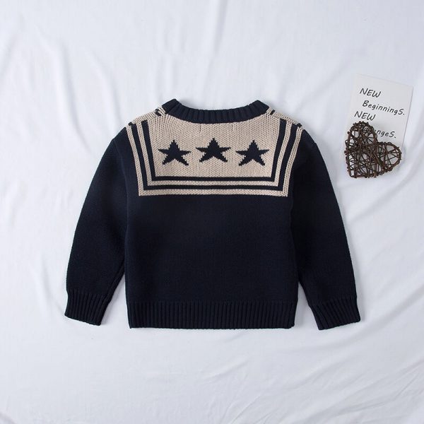 Knitted Sailor Sweater - Image 2