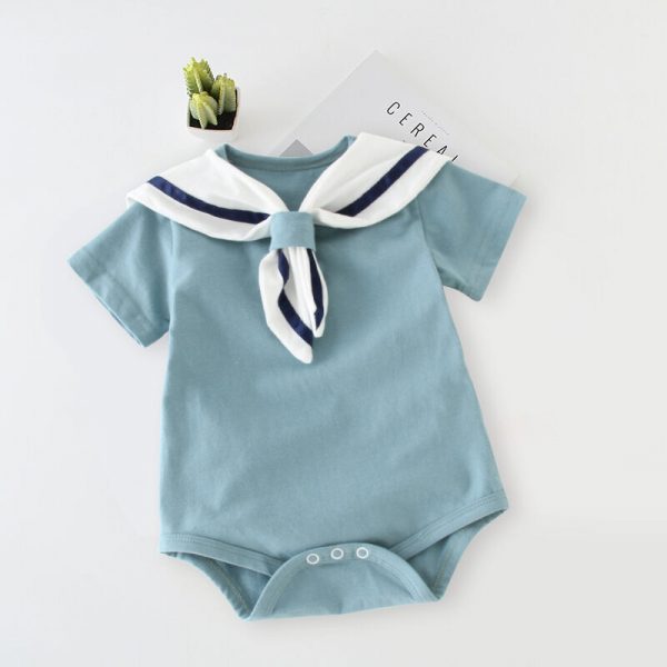 Sailor Short Sleeve Bodysuits - Image 2