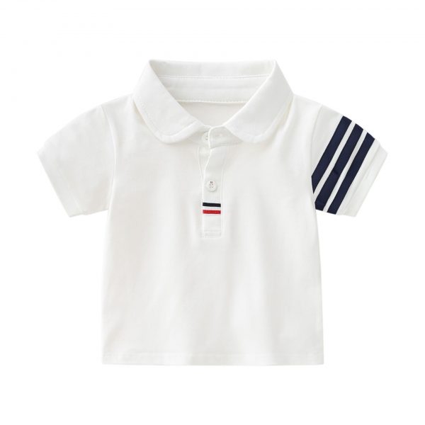 Striped Polo Shirt & Short - Image 2