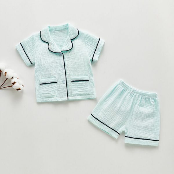 Muslin Pajamas Set