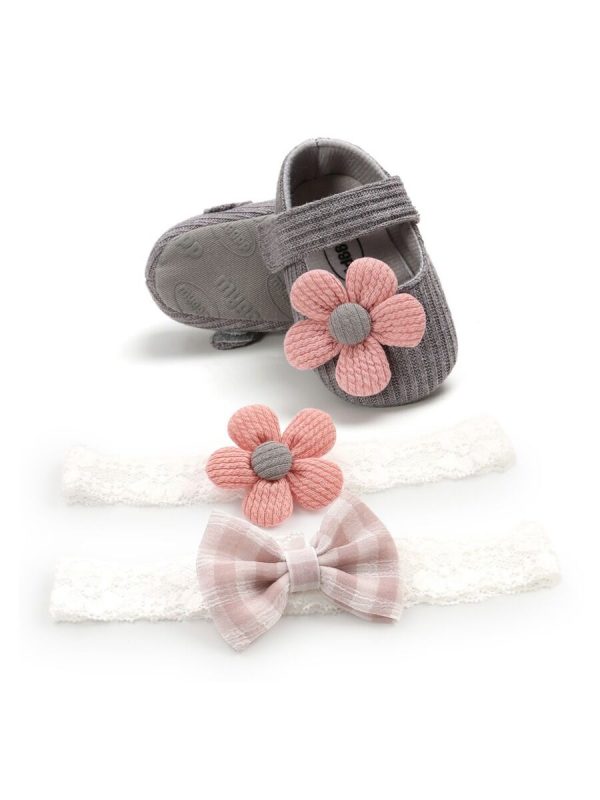 Knitted Flower Shoe - Image 2