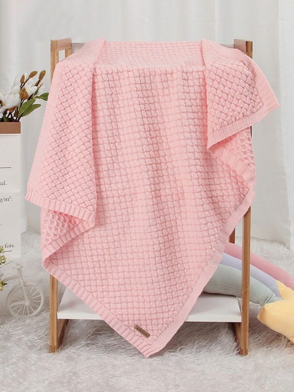 Pink Knit Blanket