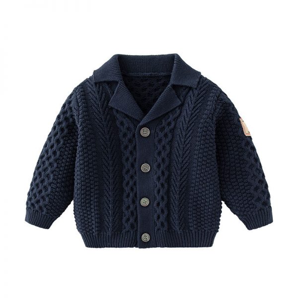 Twist Lapel Knitted Jersey - Image 2