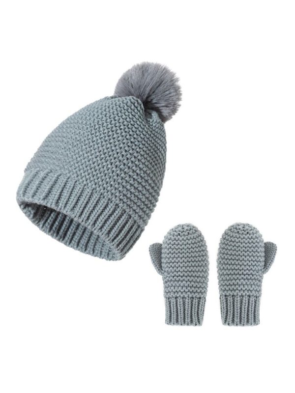 Knit Hat & Gloves